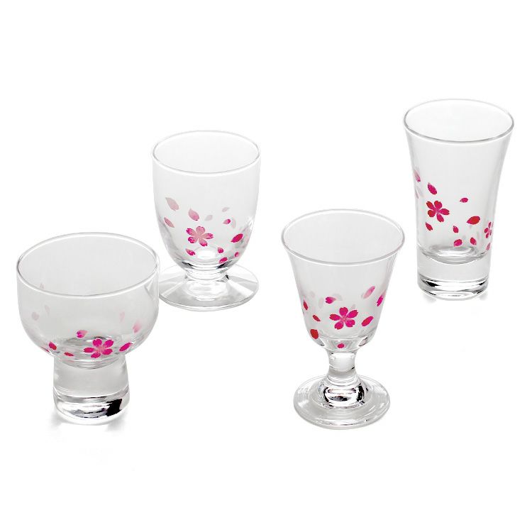 丸モ高木陶器 冷感桜 酒器 グラスセット