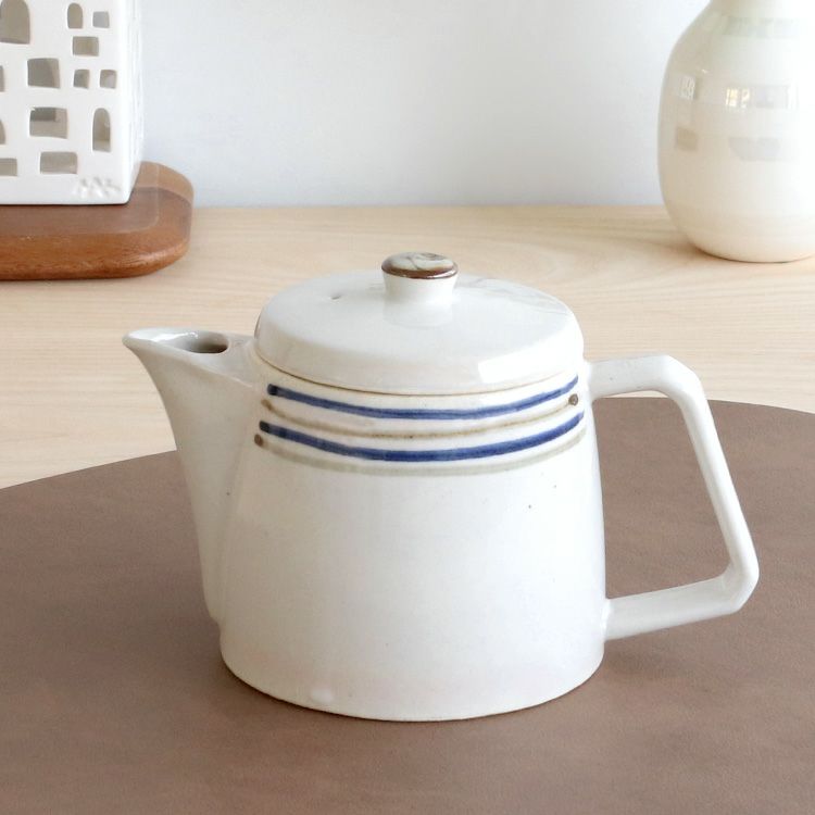 カネサン1893（KANESAN1893） ボーダー ボーダーポット（茶こし付）