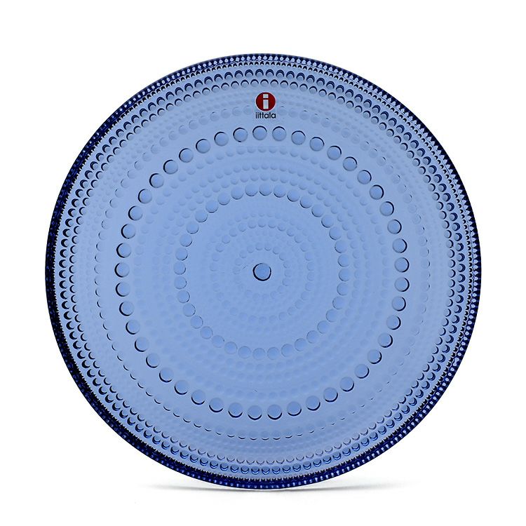 イッタラ（iittala） カステヘルミ/Kastehelmi プレート 17cm ウルトラマリンブルー