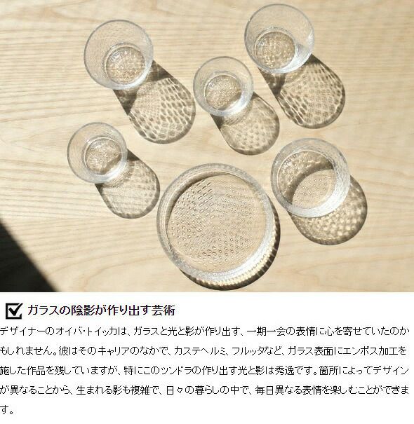 イッタラ（iittala） ツンドラ/Tundra プレート 15.4cm クリア