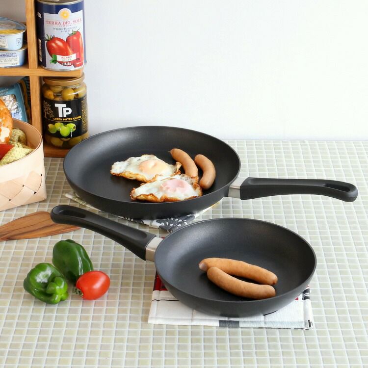 スキャンパン（SCANPAN） クラシックインダクション/Classic Induction フライパン IH 20cm＆26cm 2点セット