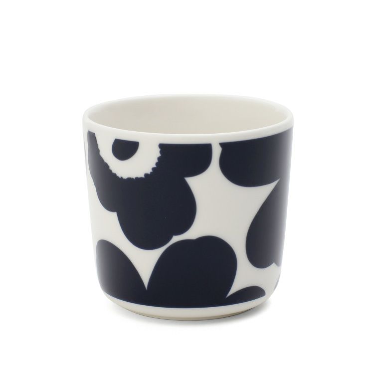 マリメッコ（marimekko） ウニッコ/UNIKKO ラテマグ 200ml ダークブルー/ホワイト