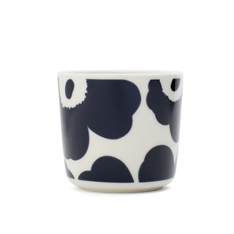 マリメッコ（marimekko） ウニッコ/UNIKKO ラテマグ 200ml ダークブルー/ホワイト