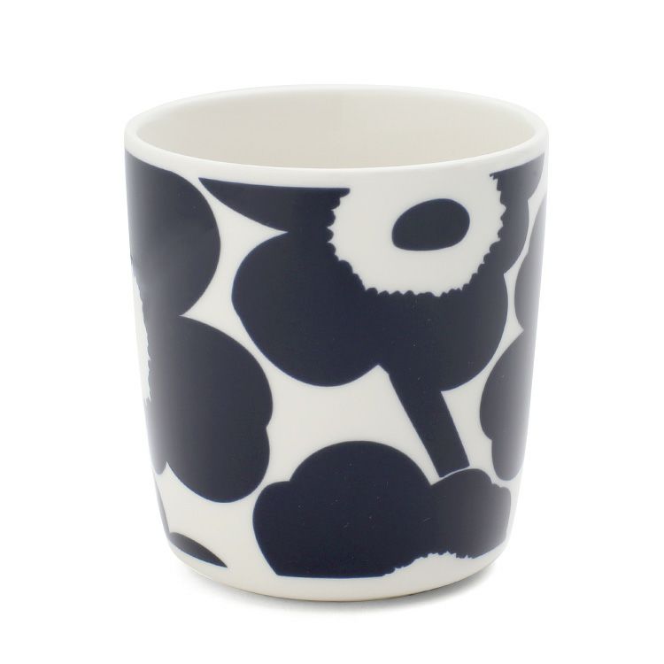 マリメッコ（marimekko） ウニッコ/UNIKKO マグカップ 400ml ダークブルー/ホワイト