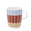 マリメッコ（marimekko） ティイリスキヴィ/Tiiliskivi マグカップ 250ml ブラウン/ライトブルー