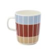 マリメッコ（marimekko） ティイリスキヴィ/Tiiliskivi マグカップ 250ml ブラウン/ライトブルー