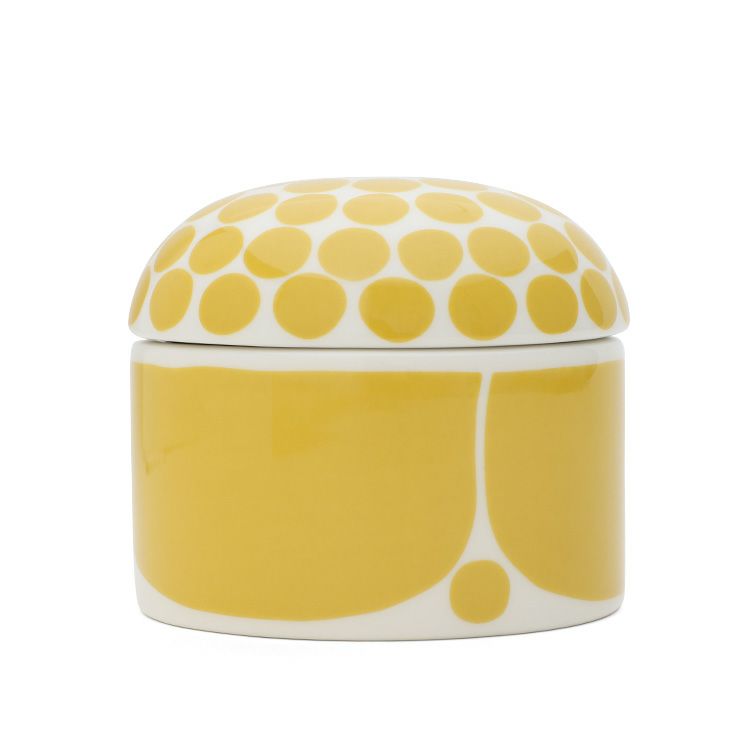 アラビア（ARABIA） スンヌンタイ/Sunnuntai 蓋付きジャー 250ｍｌ イエロー