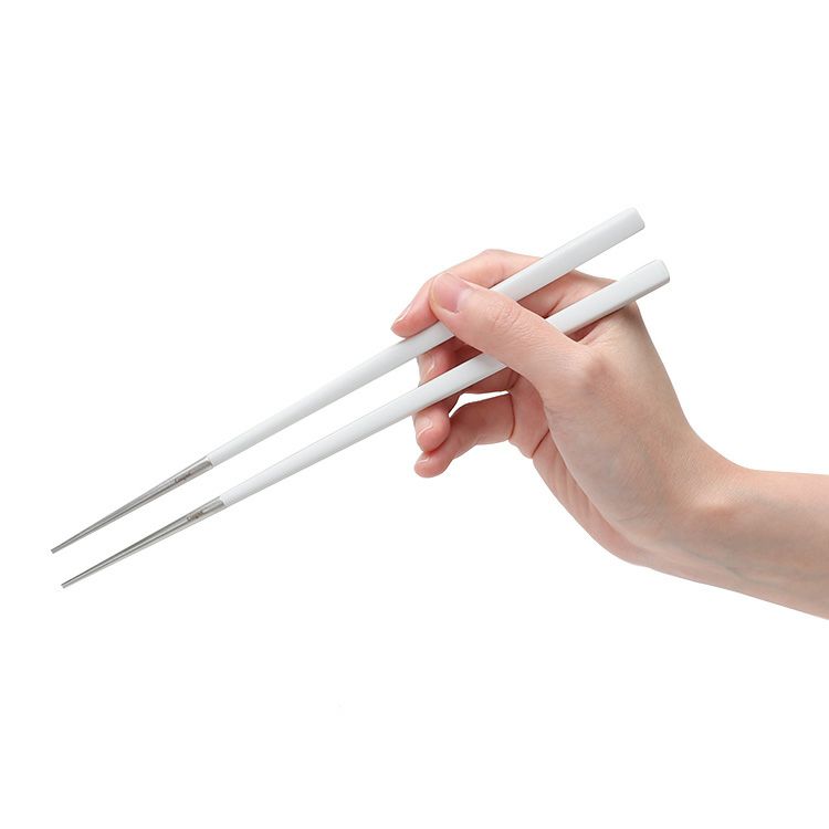 クチポール（Cutipol） クーベ/KUBE 箸 + 箸置きセット ホワイト