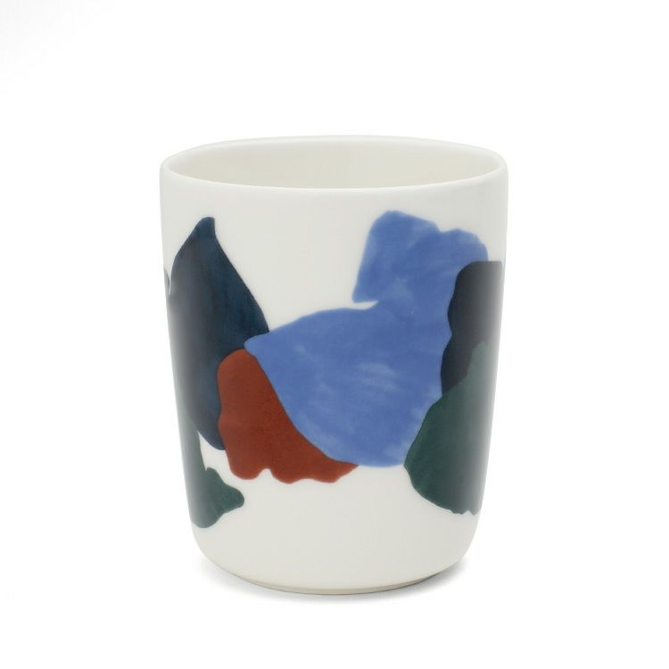 マリメッコ（marimekko） ピュッキ/Pyykki マグカップ 250ml ホワイト/ライトブルー/グリーン