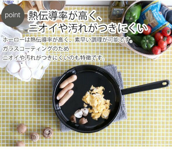 ミュンダーエマイル（MUNDER-EMAIL） フライパン 24cm ブラック