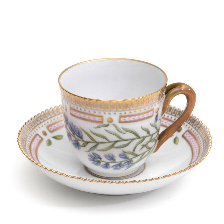 ロイヤルコペンハーゲン（Royal Copenhagen） フローラダニカ/Flora Danica コーヒー カップ&ソーサー