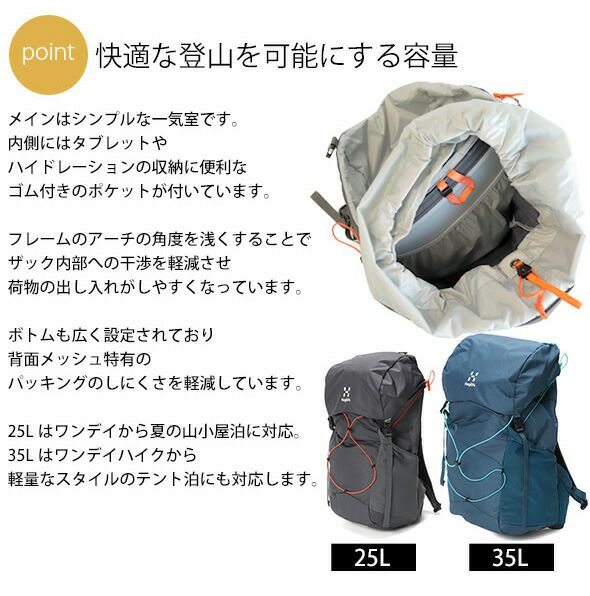ホグロフス（Haglofs） リム35/LIM 35 リュック