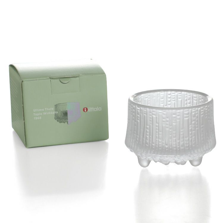 イッタラ（iittala） ウルティマ・ツーレ/Ultima Thule キャンドルホルダー 65mm フロスト