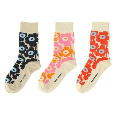マリメッコ（marimekko） ウニッコ/UNIKKO ソックス（靴下）