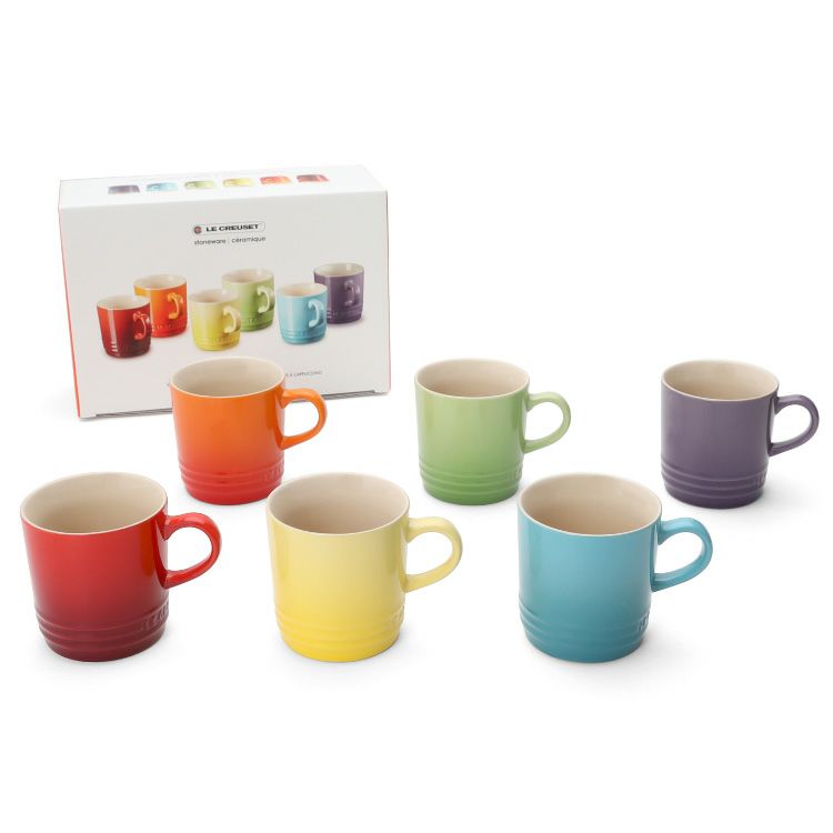 ル・クルーゼ（Le Creuset） マグカップ 200ml 6個セット カラーアソート