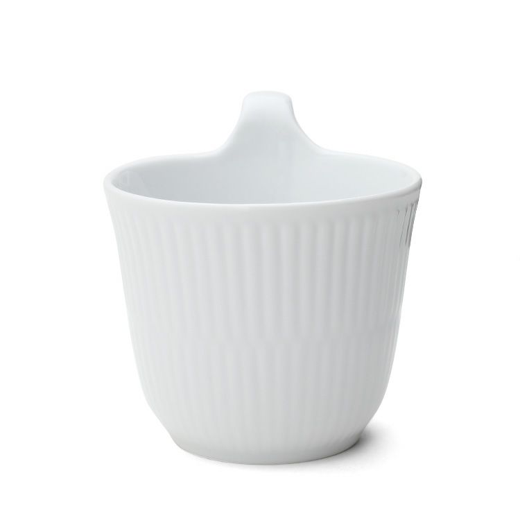 ロイヤルコペンハーゲン（Royal Copenhagen） ホワイトフルーテッド プレイン/White Fluted Plain ハイハンドルマグ 240ml