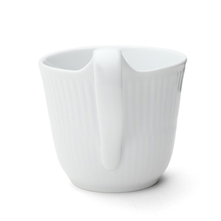 ロイヤルコペンハーゲン（Royal Copenhagen） ホワイトフルーテッド プレイン/White Fluted Plain ハイハンドルマグ 240ml