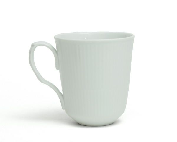 ロイヤルコペンハーゲン（Royal Copenhagen） ホワイトフルーテッド プレイン/White Fluted Plain マグカップ 370ｍｌ