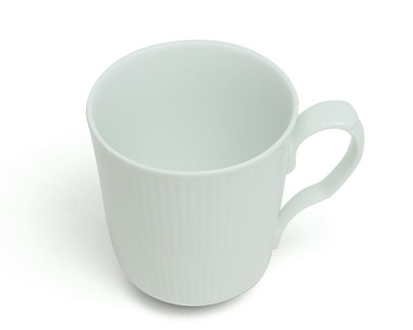 ロイヤルコペンハーゲン（Royal Copenhagen） ホワイトフルーテッド プレイン/White Fluted Plain マグカップ 370ｍｌ