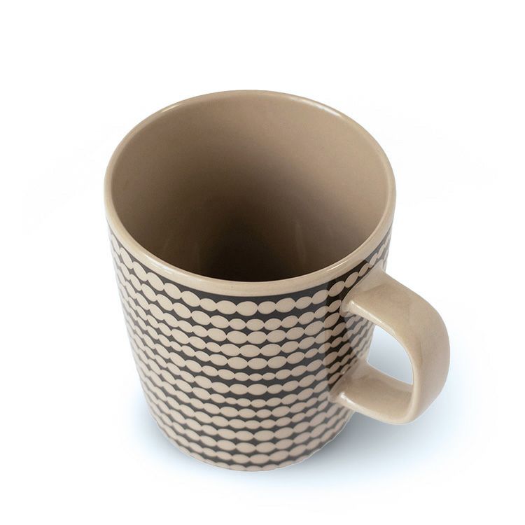 マリメッコ（marimekko） シイルトラプータルハ/SIIRTOLAPUUTARHA マグカップ 250ml ブラック/テラ