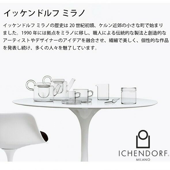イッケンドルフ ミラノ（ICHENDORF MILANO） フルート 210ml クリア