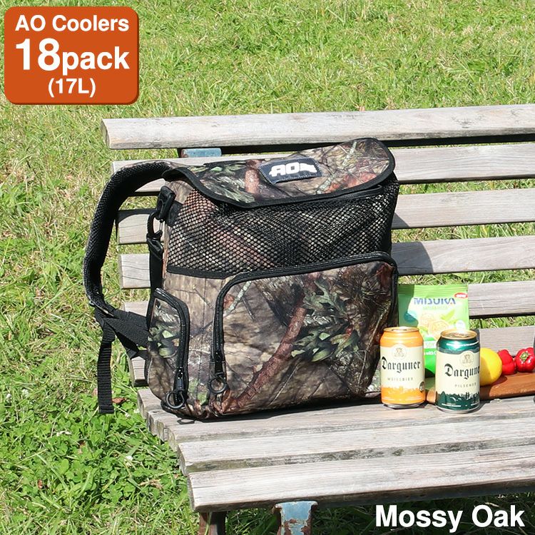 エーオークーラーズ（AO Coolers） モッシー オーク/MOSSY OAK 18パック バックパック ソフトクーラー