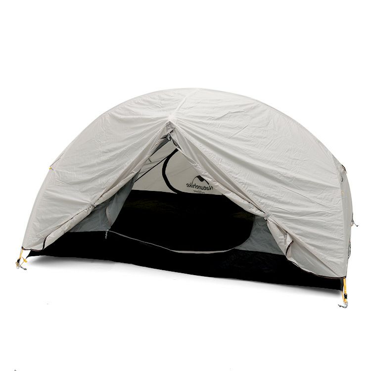 ネイチャーハイク（Naturehike） モンゴル/Mongar テント 2人用 ライトグレー/ダークグリーン