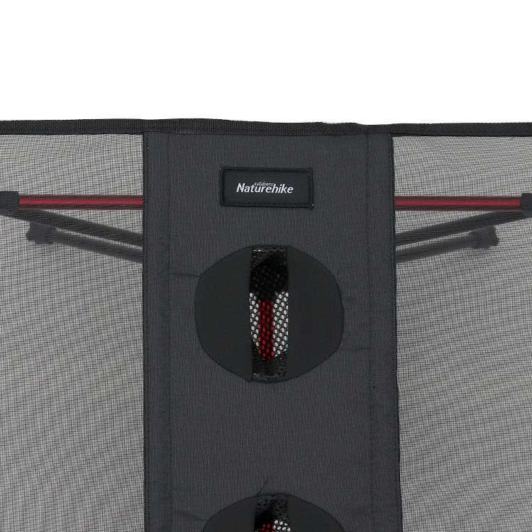 ネイチャーハイク（Naturehike） キャンピングテーブル（ドリンクホルダー付き） FT07 ブラック