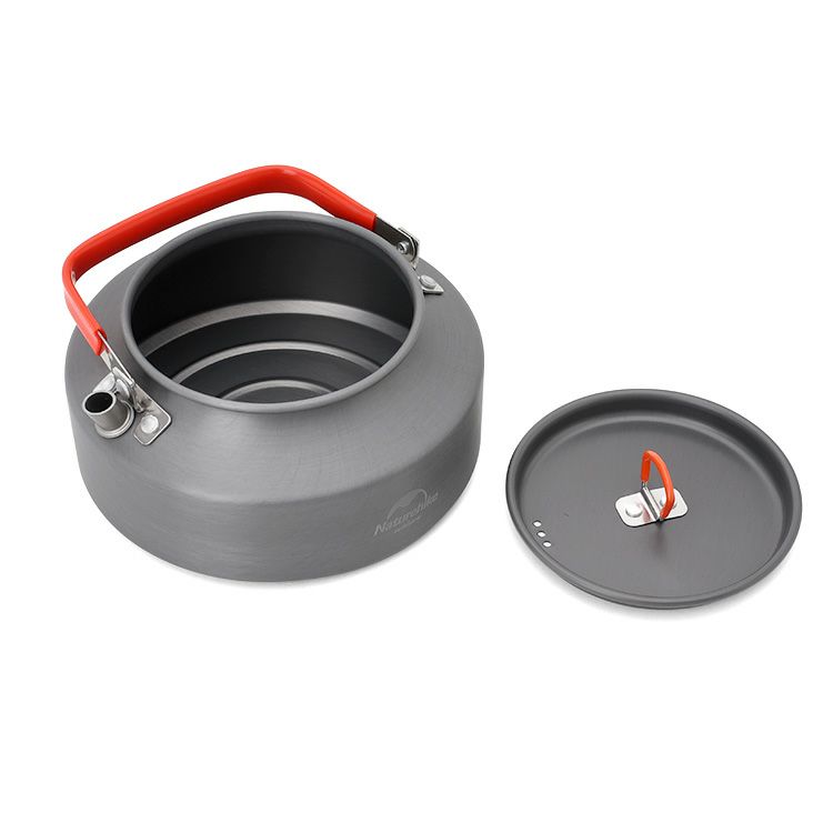 ネイチャーハイク（Naturehike） ピクニック ティーポット 1.45L グレー グレー