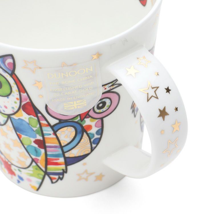 ダヌーン（Dunoon） LOMOND マグカップ マグカップ スペシャルアウル（フクロウ） ゴールド