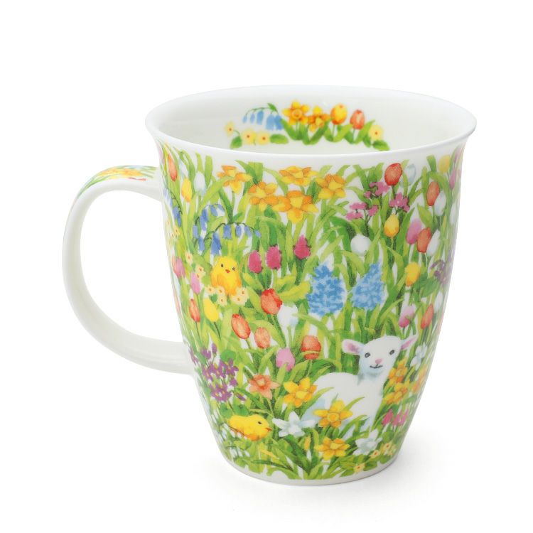 ダヌーン（Dunoon） NEVIS マグカップ お花畑でかくれんぼ ヤギ