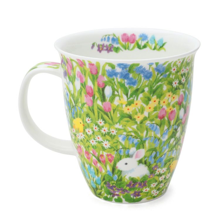 ダヌーン（Dunoon） NEVIS マグカップ お花畑でかくれんぼ ウサギ