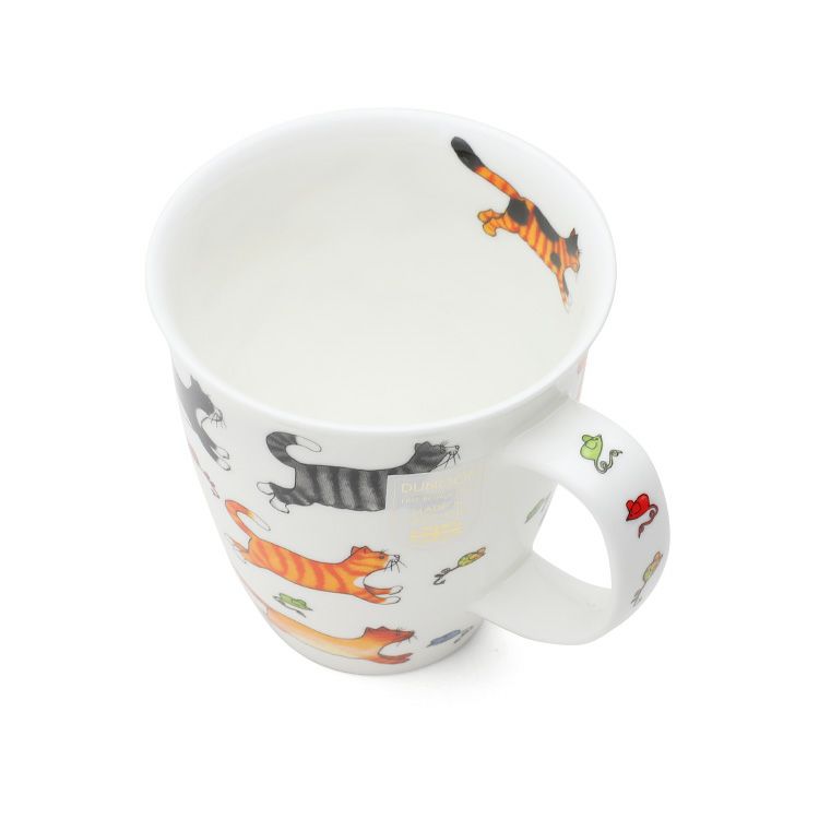 ダヌーン（Dunoon） NEVIS マグカップ 走るんだニャー