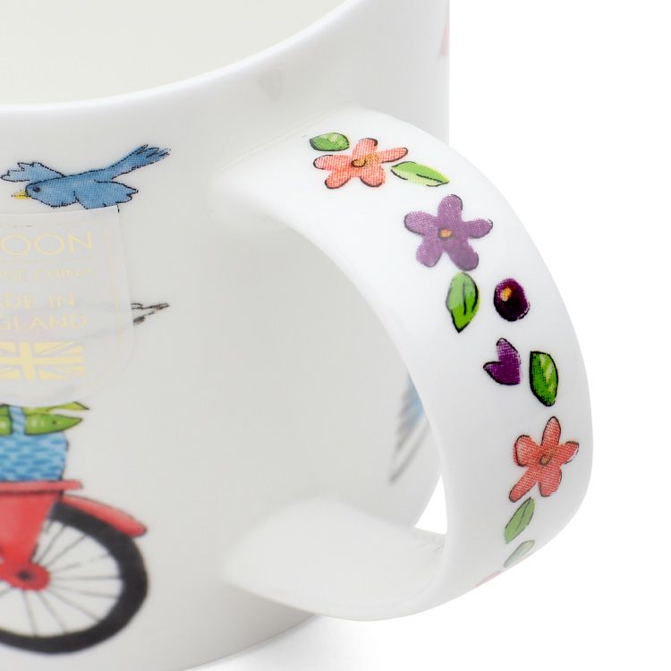 ダヌーン（Dunoon） ORKNEY マグカップ 自転車でお出かけだニャン