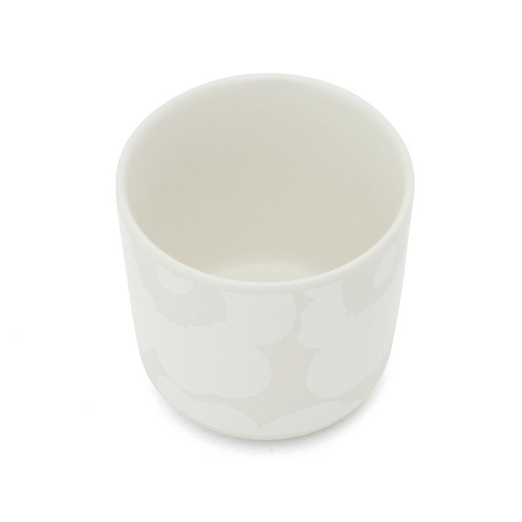 マリメッコ（marimekko） ウニッコ/UNIKKO ラテマグ 200ml ホワイト/ナチュラルホワイト