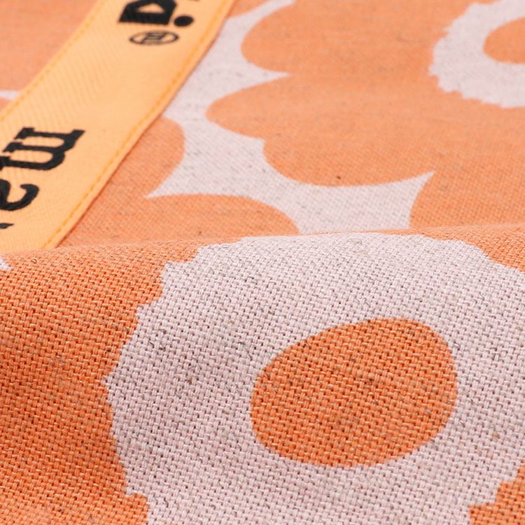 マリメッコ（marimekko） キオスキ/kioski ウニッコ トートバッグ オレンジ/ピンク