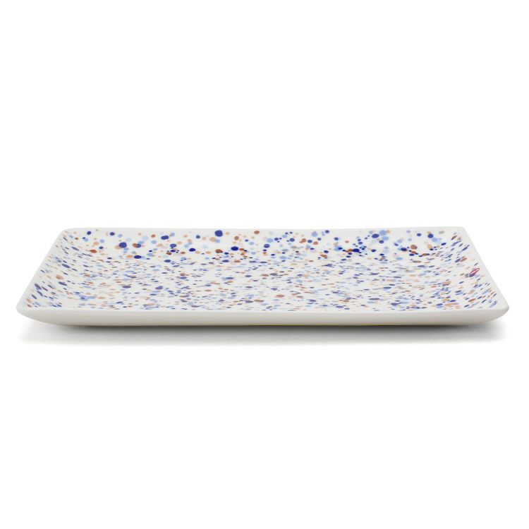 イッタラ（iittala） キュリアス マインド オブ オイバ トイッカ/OTC ヘレ プレート A4 ブルーブラウン