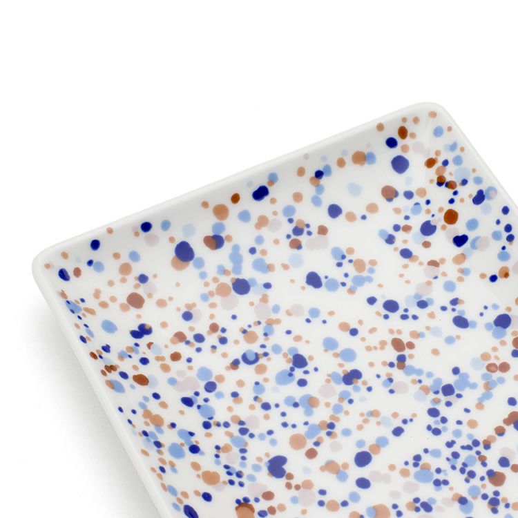 イッタラ（iittala） キュリアス マインド オブ オイバ トイッカ/OTC ヘレ プレート A5 ブルーブラウン