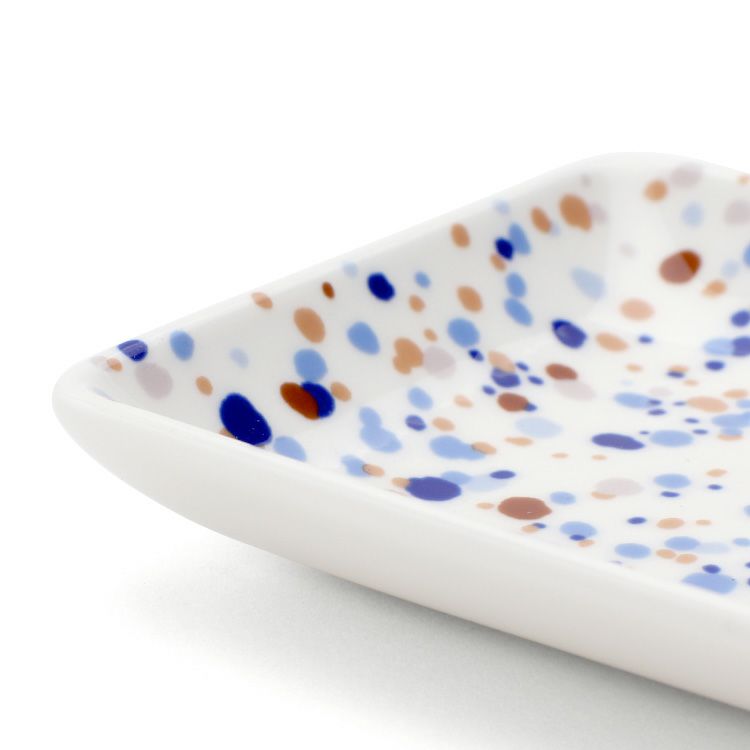 イッタラ（iittala） キュリアス マインド オブ オイバ トイッカ/OTC ヘレ プレート A6 ブルーブラウン