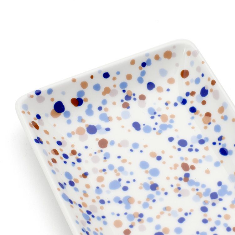 イッタラ（iittala） キュリアス マインド オブ オイバ トイッカ/OTC ヘレ プレート A6 ブルーブラウン