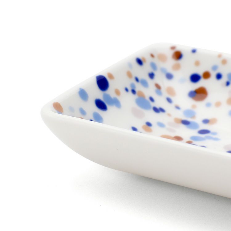 イッタラ（iittala） キュリアス マインド オブ オイバ トイッカ/OTC ヘレ プレート A7 ブルーブラウン