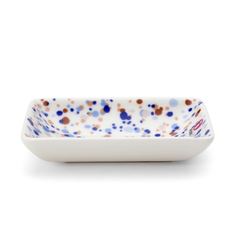 イッタラ（iittala） キュリアス マインド オブ オイバ トイッカ/OTC ヘレ プレート A7 ブルーブラウン