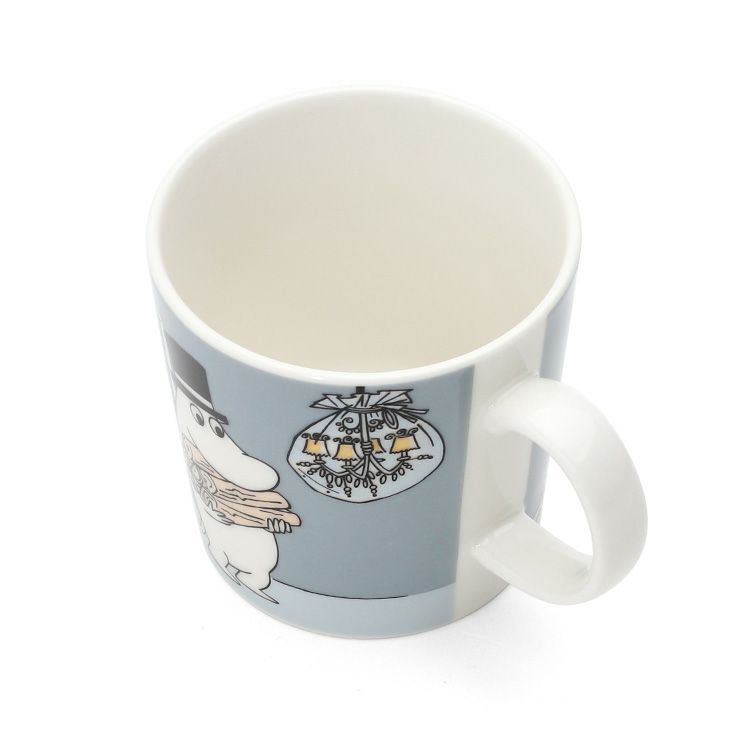 アラビア（ARABIA） ムーミン/Moomin マグ 300ml ムーミンパパ グレー