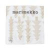マリメッコ（marimekko） クーシコッサ/KUUSIKOSSA ペーパーナプキン ゴールド/ホワイト