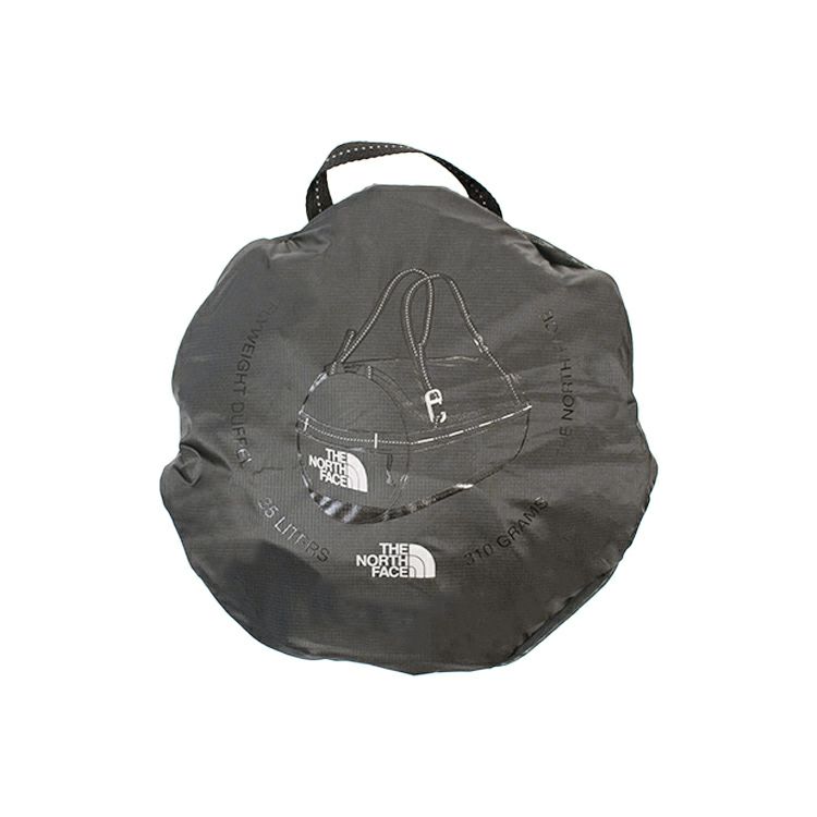 ザ・ノース・フェイス（THE NORTH FACE） FLYWEIGHT DUFFEL ボストンバッグ グレー/ブラック