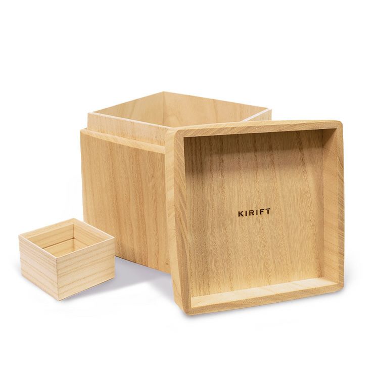 キリフト（KIRIFT） ライスストッカー/RICE STOCKER 国産桐 米びつ 2kg 蜜蝋