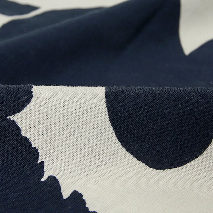 マリメッコ（marimekko） ウニッコ/UNIKKO 枕カバー 50x60cm ホワイト/ダークブルー