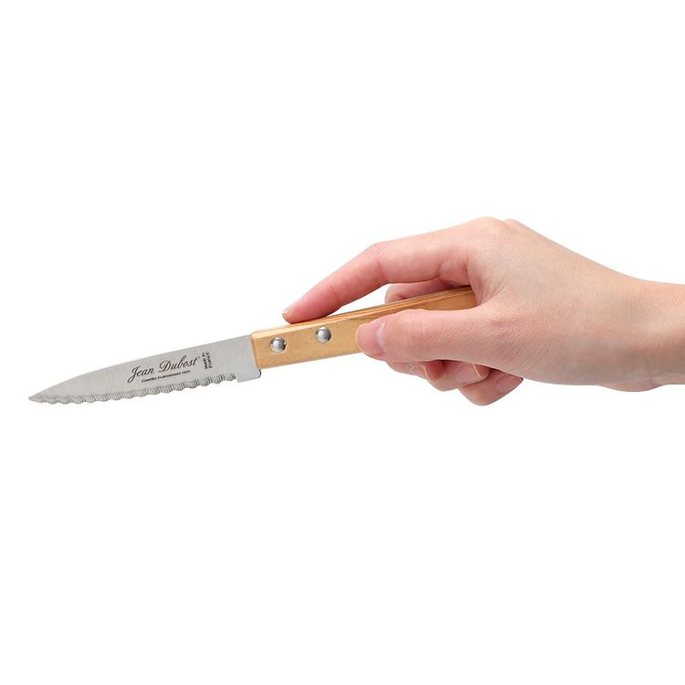 ジャンデュボ（Jean Dubost） ベジタブルナイフ オリーブウッド