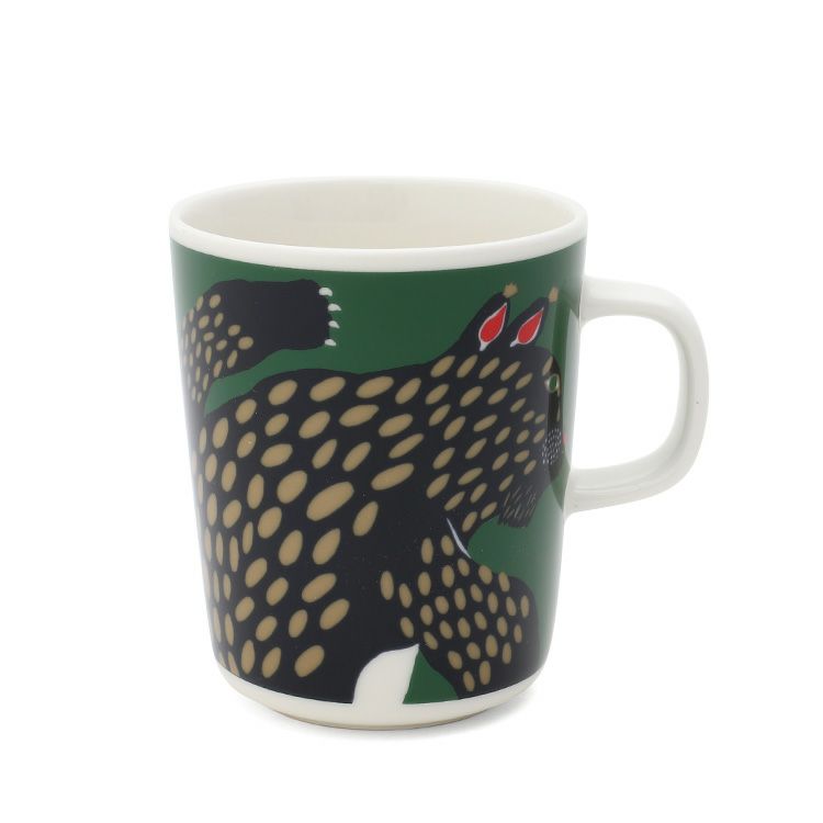 マリメッコ（marimekko） イルヴェス/Ilves マグカップ 250ml グリーン/ダークブルー