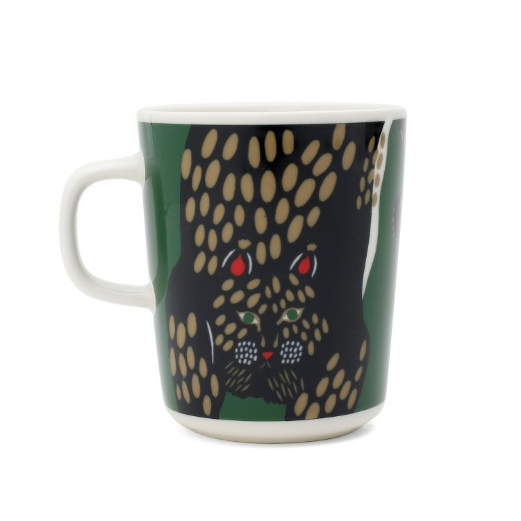 マリメッコ（marimekko） イルヴェス/Ilves マグカップ 250ml グリーン/ダークブルー